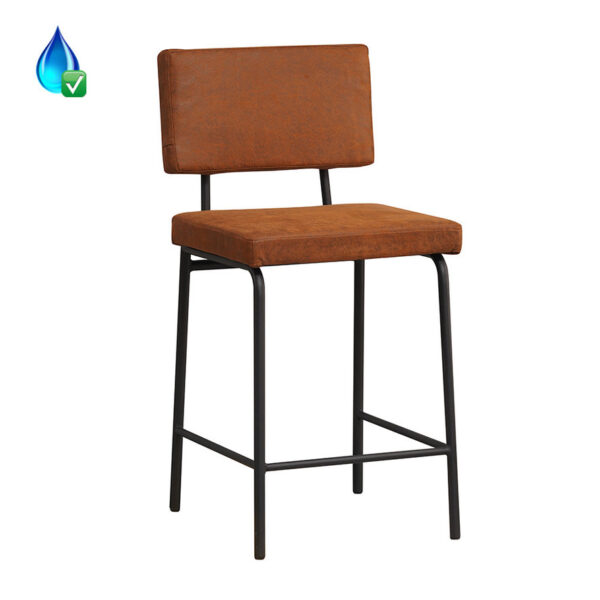 Barkruk Espen eco-leer 64-77 cm