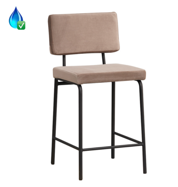 Barkruk Espen velvet 64-77 cm
