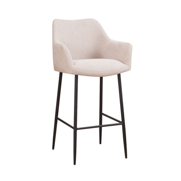 Barkruk Niklas gerecycled polyester 78 cm