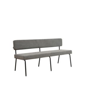 Eetkamerbank Espen gerecycled polyester 160 cm - Afbeelding 2