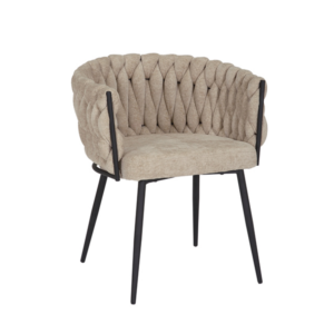 Eetkamerstoel River chenillestof 2