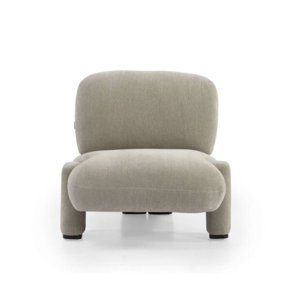 Fauteuil Louise chenillestof 2