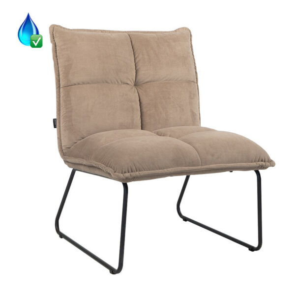 Fauteuil Malaga velvet