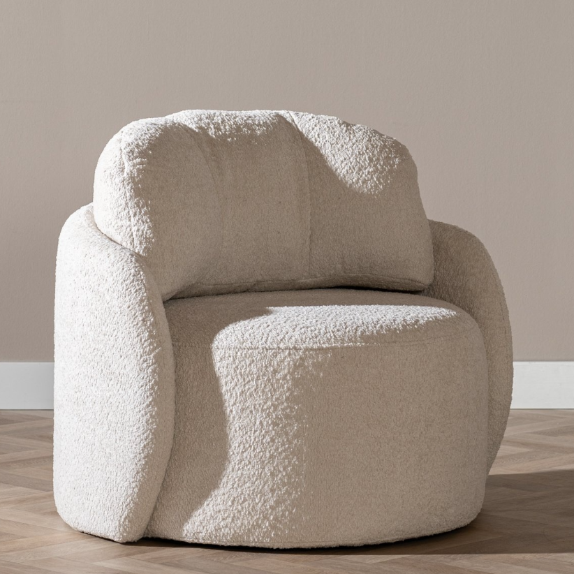 Fauteuil Nino polyesterstof