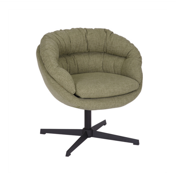 Fauteuil Porto draaibaar linnen