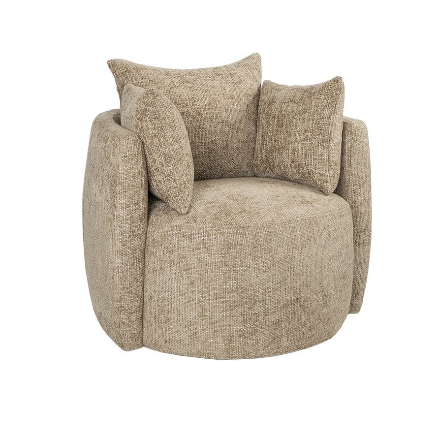 Fauteuil Ruby chenille stof