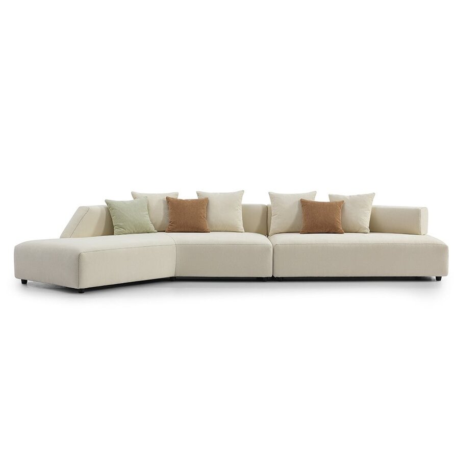 Hoekbank 4-zits July offwhite links rechts 1