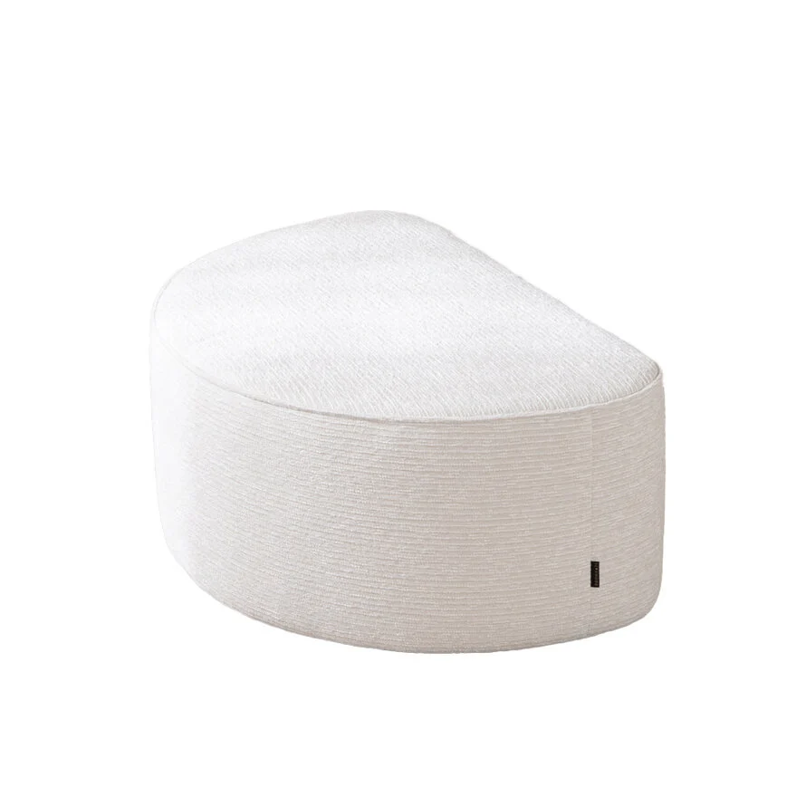Poef/hocker Mio ribstof - Afbeelding 2