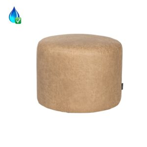 Poef.hocker Kyla eco-leer 2