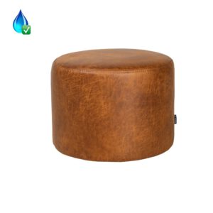 Poef.hocker Kyla eco-leer 3