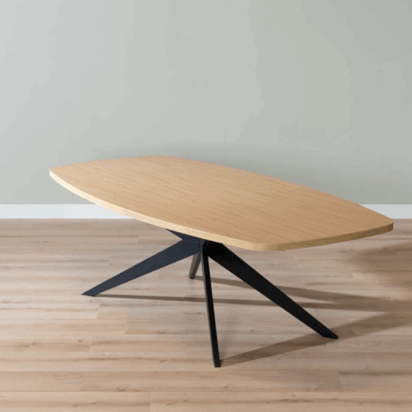 Eettafel Dio Deens ovaal melamine 240×120 cm - Afbeelding 3