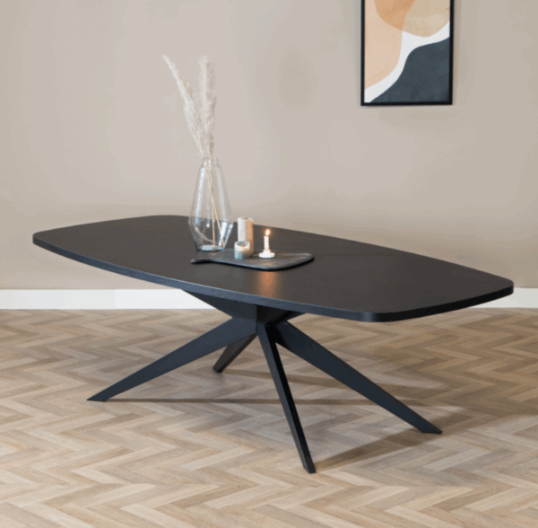 Eettafel Dio Deens ovaal melamine 240×120 cm - Afbeelding 4