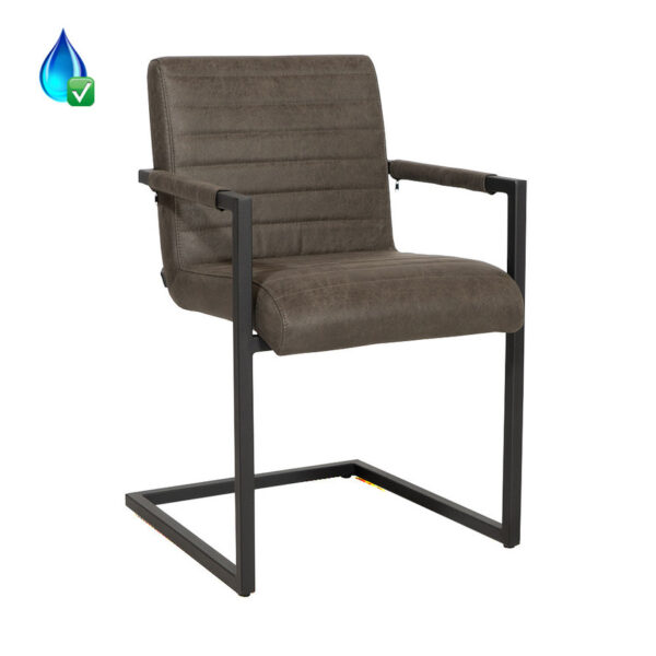 Stoel Block eco-leer