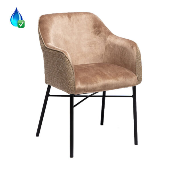 Stoel Chicago velvet