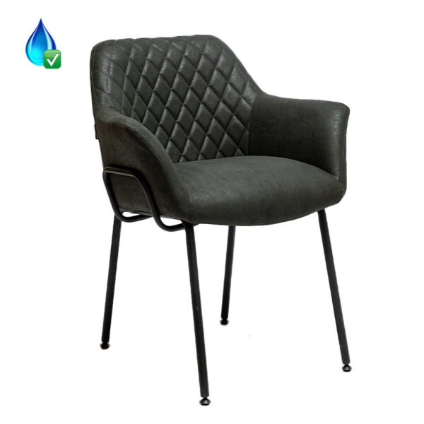 Stoel Club eco-leer