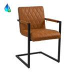 Stoel Diamond eco-leer - Afbeelding 4