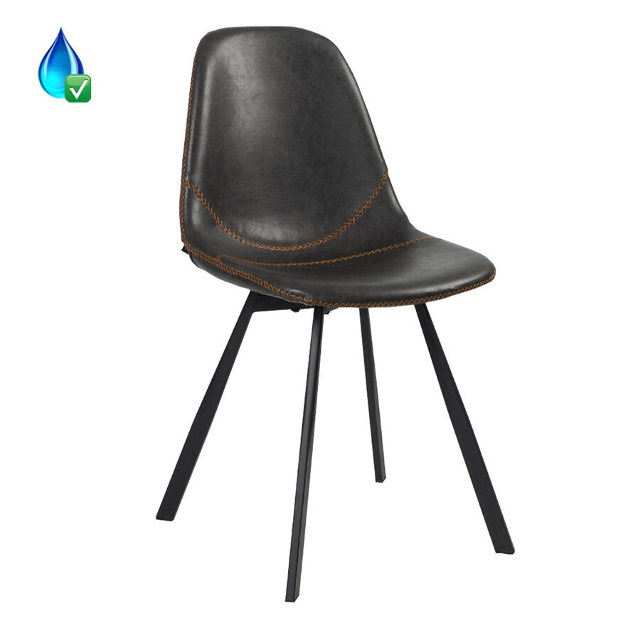 Stoel Logan eco-leer