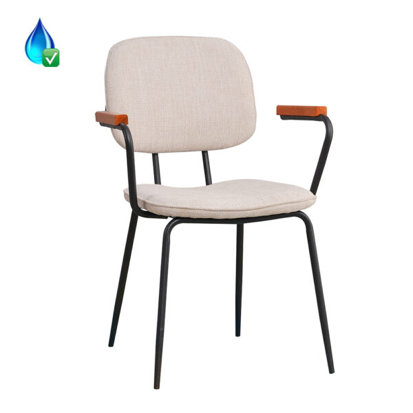 Stoel Oskar gerecycled polyester (duurzamere keuze)