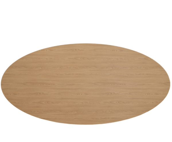 Tafelblad Liam ovaal melamine eiken