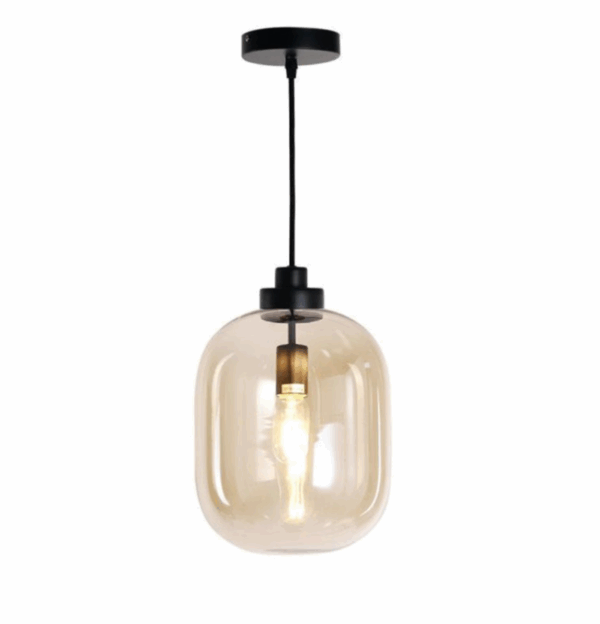 Hanglamp Amber 30 cm 1-lichts glas