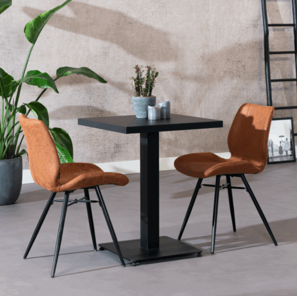 Bartafel/bistrotafel Nils melamine 80x80cm